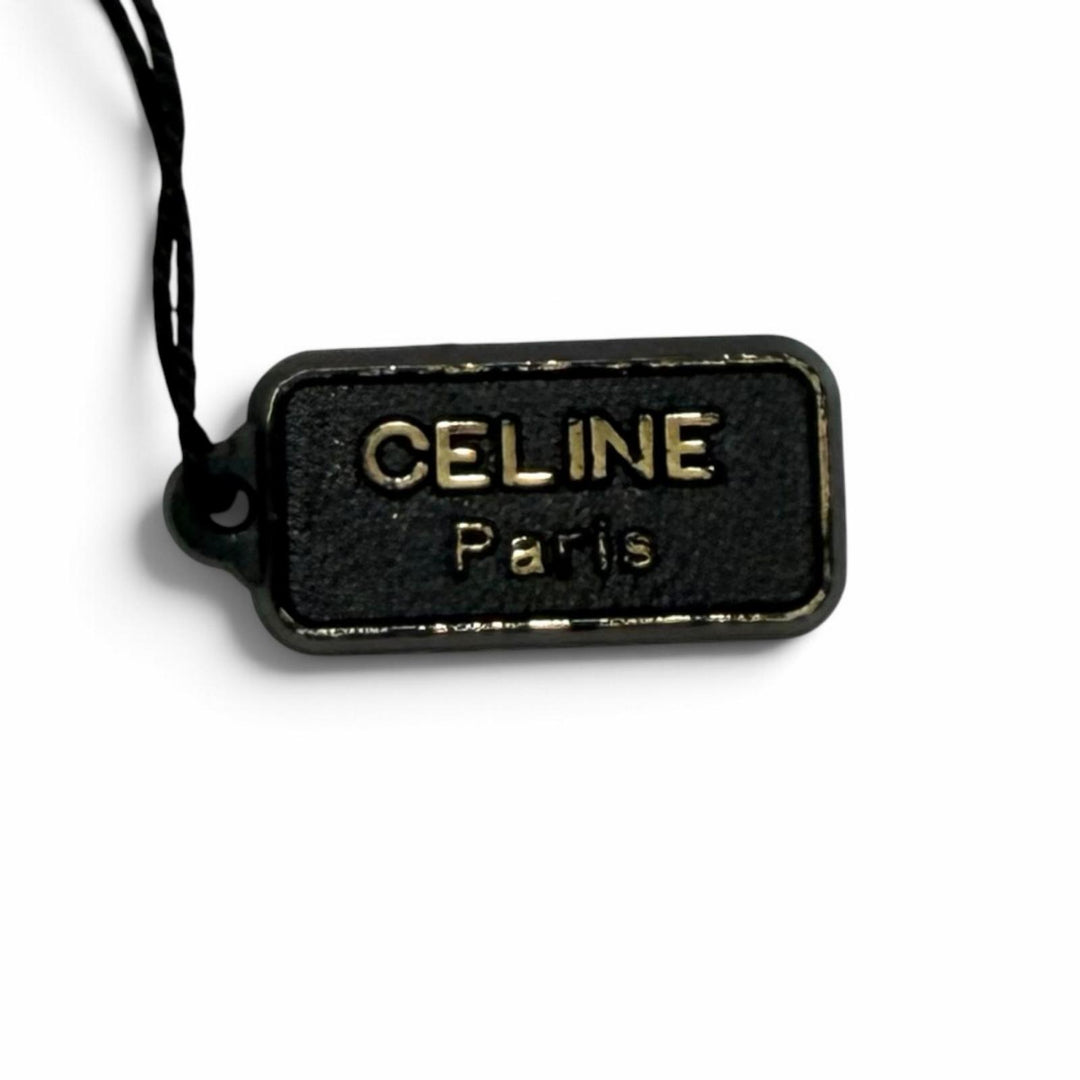 極美品★CELINE セリーヌ ヴィンテージ トリオンフ ホースビットチェーン ロングネックレス ゴールド イタリア製 レディース 保存袋付き