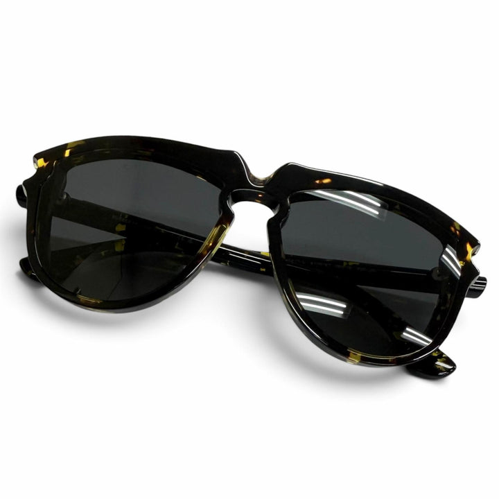 極美品□BURBERRY バーバリー B4417-U べっこう柄 サングラス アイウェア ハバナ イエロー 58□16-145 イタリア製 メンズ 箱・保存袋付き
