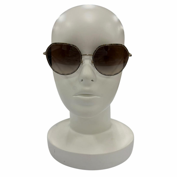 極美品☆CHANEL シャネル 4251-J ココマーク サングラス ゴールド ブラウン グラデーション 55□19 デモレンズ イタリア製 箱付き