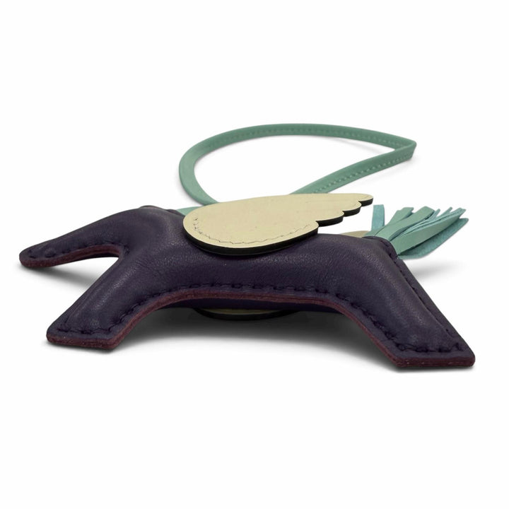 極美品☆HERMES エルメス 2026年製 ロデオチャーム ペガサスPM アニョーミロ スイフト ヴァイオレット/ベージュ/ミント G刻印