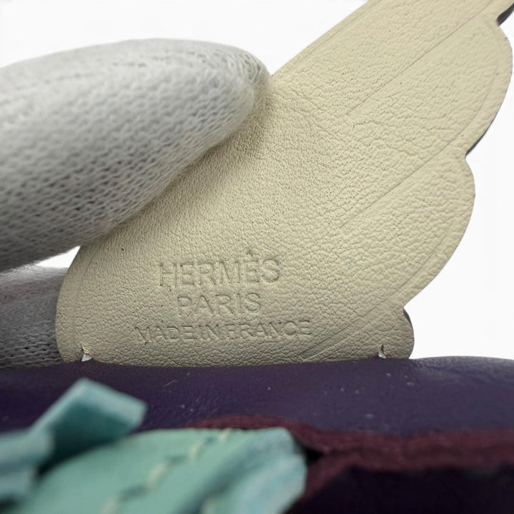 極美品☆HERMES エルメス 2026年製 ロデオチャーム ペガサスPM アニョーミロ スイフト ヴァイオレット/ベージュ/ミント G刻印