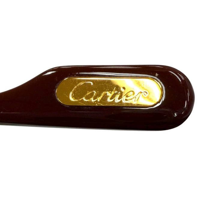美品▼Cartier カルティエ ヴィンテージ ツーブリッジ ティアドロップ ロゴ金具付き アイウェア サングラス ゴールド 62□14 140 度入り