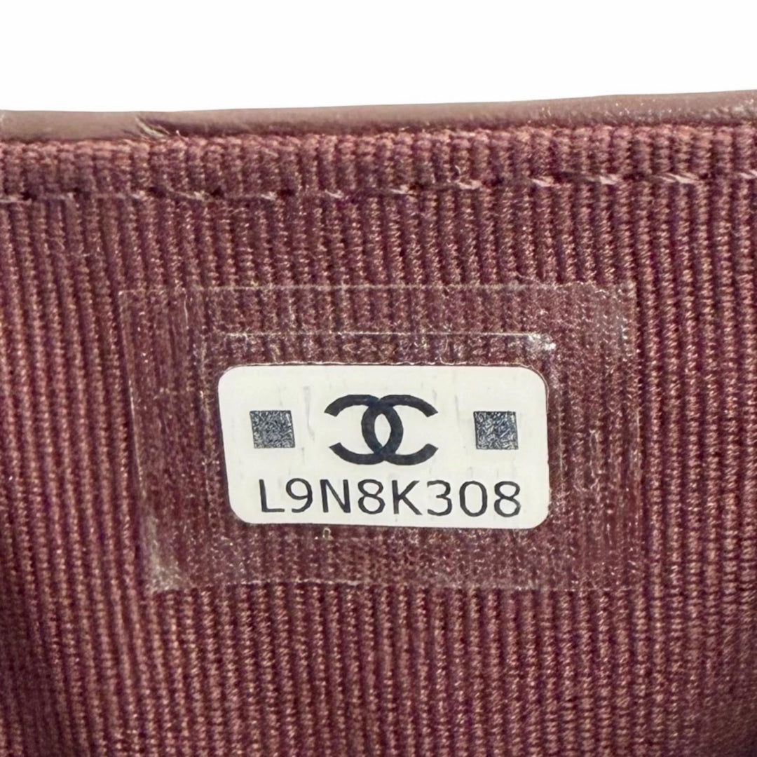 極美品△CHANEL シャネル AP0230 マトラッセ タイムレスクラシック スモールフラップウォレット キャビアスキン コンパクトウォレット