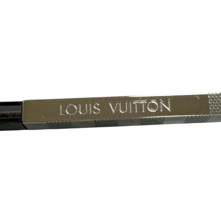 極美品□LOUIS VUITTON ルイヴィトン 2026年製 Z0260U サングラス・アティテュード 現行品 アルジャン 59□16-140 デモレンズ イタリア製