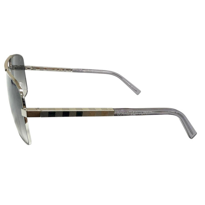 極美品□LOUIS VUITTON ルイヴィトン 2026年製 Z0260U サングラス・アティテュード 現行品 アルジャン 59□16-140 デモレンズ イタリア製