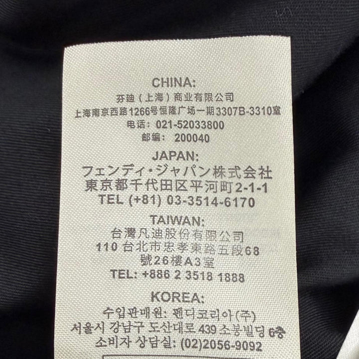 極美品▼FENDI フェンディ FB0711 FFヴァーティゴ デタッチャブル 2WAY シージパンツ ブラウン 52 イタリア製 正規品 メンズ