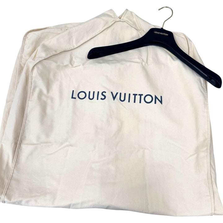 極美品□LOUIS VUITTON NIGO ジャイアントダミエ ウェーブスモノグラム ウォッシュド加工 デニムジャケット グレー 48 フランス製 正規品