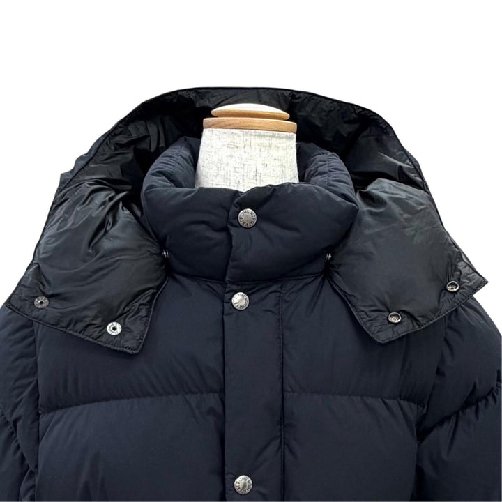 美品△THE NORTH FACE ザ ノースフェイス ND92230 CAMP Sierra Short キャンプ シェラ ショート ダウンジャケット ネイビー M 正規品