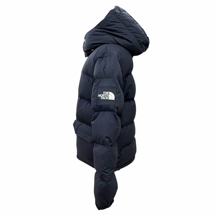 美品△THE NORTH FACE ザ ノースフェイス ND92230 CAMP Sierra Short キャンプ シェラ ショート ダウンジャケット ネイビー M 正規品