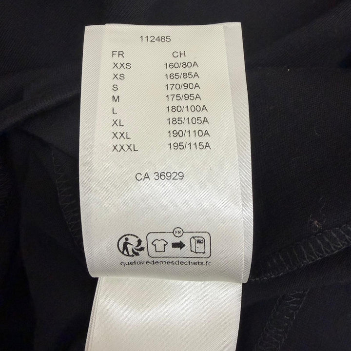 美品□LOUIS VUITTON ルイヴィトン 24SS 1AFBB5 モノグラムグラディエント コットン 半袖Ｔシャツ ブラック XL イタリア製 正規品 メンズ