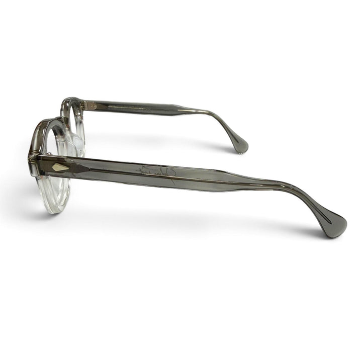 極美品▼JULIUS TART OPTICAL ジュリアスタートオプティカル PL-002W AR ARNEL アーネル ウェリントン メガネ 眼鏡 グレーグラディエント