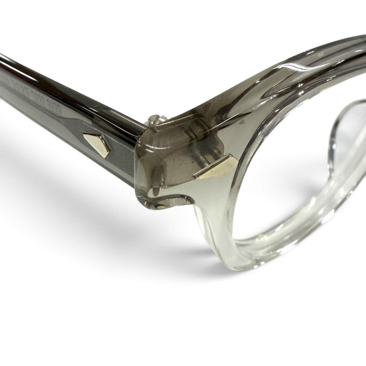 極美品▼JULIUS TART OPTICAL ジュリアスタートオプティカル PL-002W AR ARNEL アーネル ウェリントン メガネ 眼鏡 グレーグラディエント