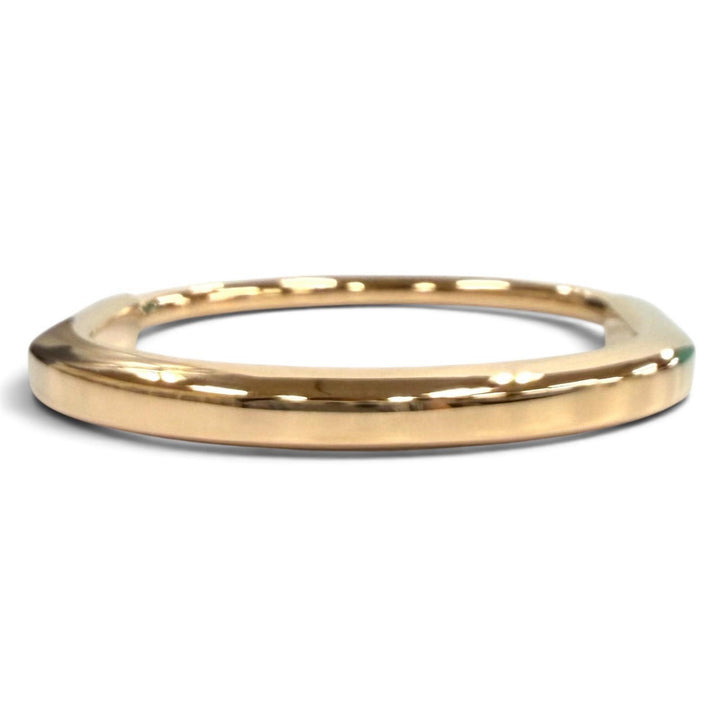 極美品★TIFFANY&amp;Co. ティファニー ティファニーロック バングル ラージ AU750(RG) ローズゴールド 伊製 重量28.9g 定価1309000円 箱付き