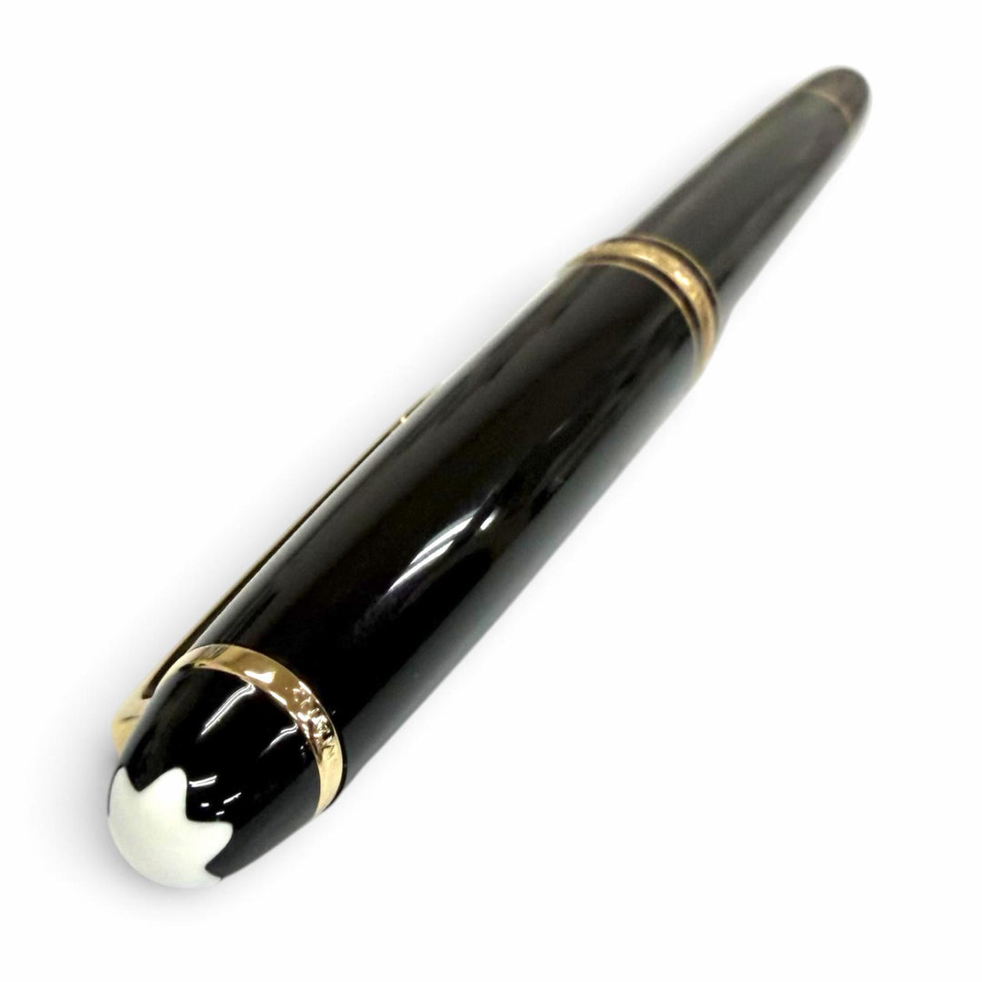未使用品□MONTBLANC モンブラン ペン先14K Mニブ マイスターシュテュック クラシック ANA別注品 万年筆 ブラック ゴールド 西ドイツ製