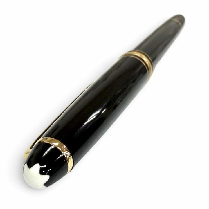 未使用品□MONTBLANC モンブラン ペン先14K Mニブ マイスターシュテュック クラシック ANA別注品 万年筆 ブラック ゴールド 西ドイツ製