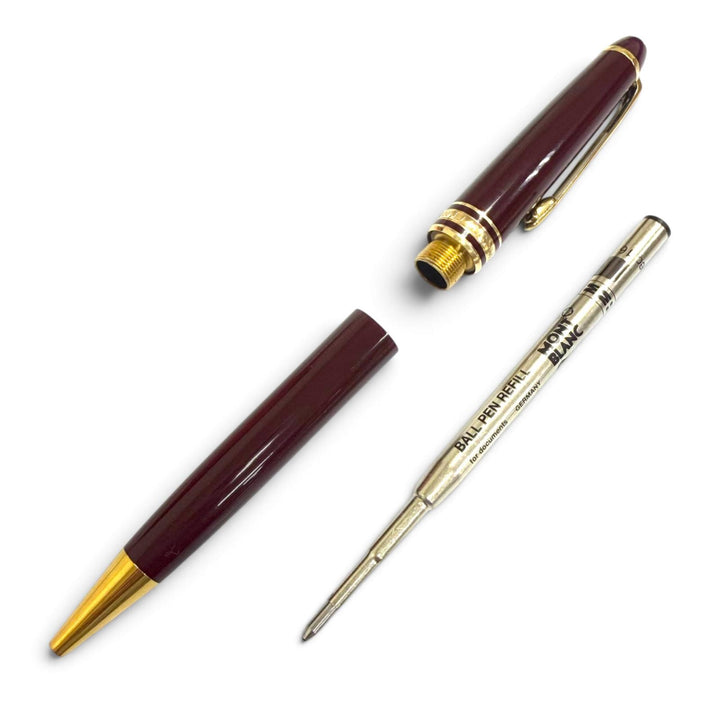 良品□MONTBLANC Tiffany＆Co. モンブラン ティファニー ヴィンテージ マイスターシュテュック ボールペン ボルドー 西ドイツ製 筆記◎