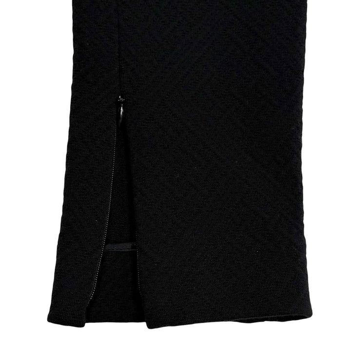 極美品★CHANEL シャネル 23B P75495V67253 ココマーク ラインストーン付ボタン ウール パンツ ブラック 36 伊製 正規品 レディース
