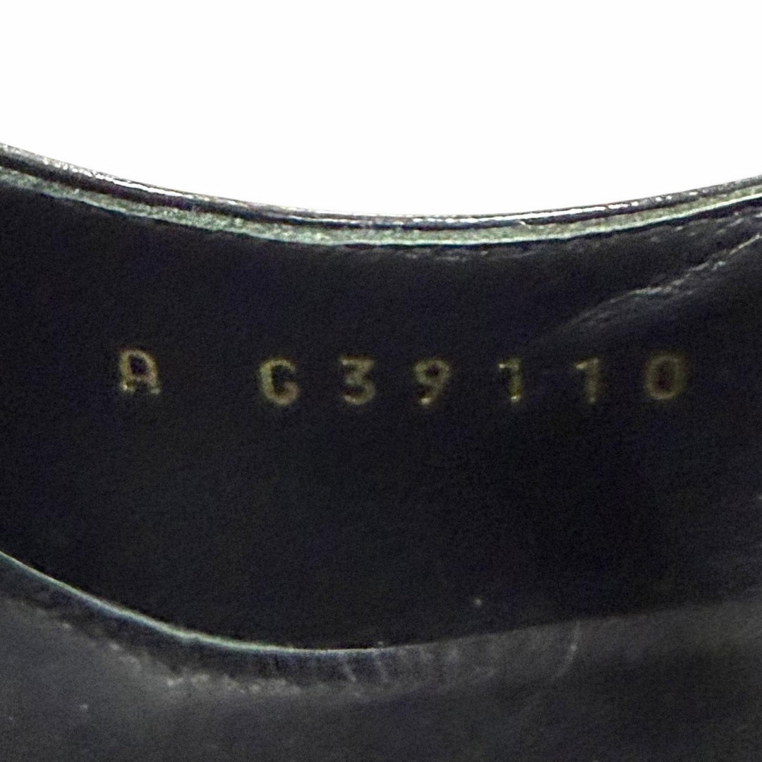 未使用品★CHANEL シャネル 22A G39110 ココマーク ベルトデザイン レザー パンプス ブラック 36 イタリア製 レディース 箱・保存袋付き