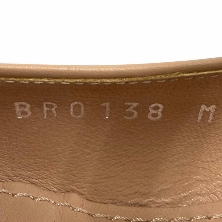 未使用品★LOUIS VUITTON ルイヴィトン エフィジーライン モノグラム アンクルストラップ パテント使い レザー パンプス 36 箱・保存袋付