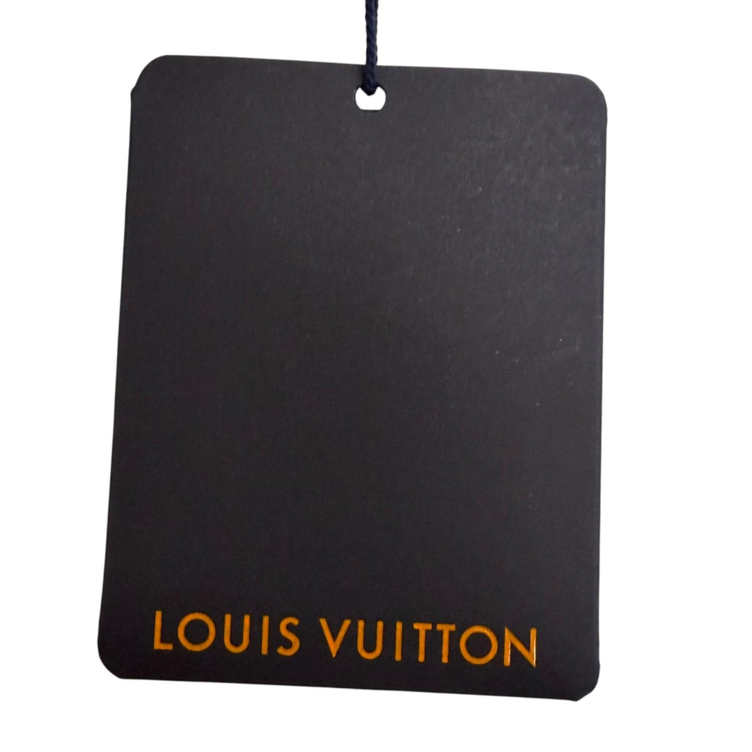 未使用品□LOUIS VUITTON ルイヴィトン 2022年製 コットン100％ 3Dモノグラム 総柄 フーディー プルオーバーパーカー L 伊製 正規品