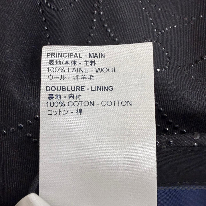 未使用品□LOUIS VUITTON ルイヴィトン 2021年製 モノグラム ビジュー シングル トラウザーズパンツ スラックス 42 イタリア製 正規品