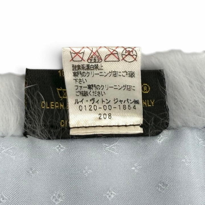 美品★LOUIS VUITTON ルイヴィトン M70271 エシャルプ レインボーストライプス レッキスラビット 裏地シルク100％ LVロゴ マフラー 正規