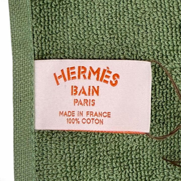 未使用品★HERMES エルメス ヨッティング プラージュ テレサ コットン100％ フリンジ ブランケット タオルケット ビーチタオル 箱付き