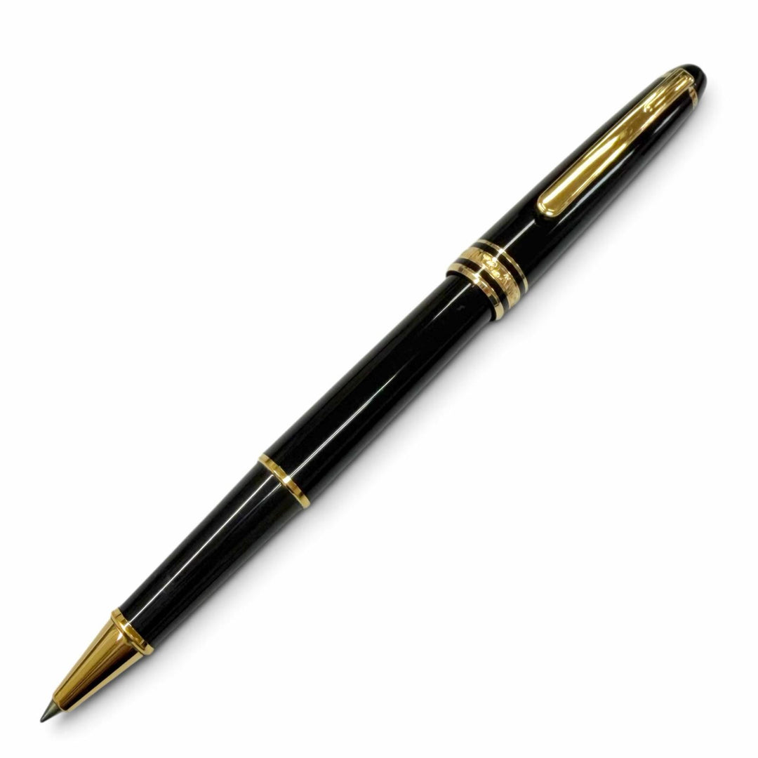 美品▼MONTBLANC モンブラン マイスターシュテュック クラシック Pix ホワイトスター キャップ式 ローラーボール ボールペン 筆記確認済