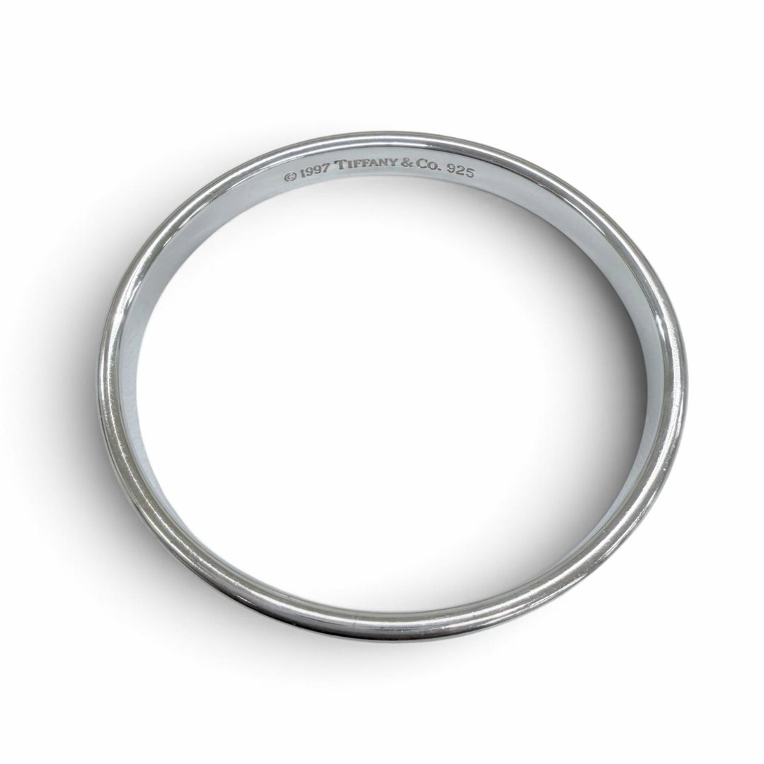 美品☆TIFFANY&amp;Co. ティファニー ティファニー 1837 ナロー バングル 925 アクセサリー シルバー 重量32.5g レディース