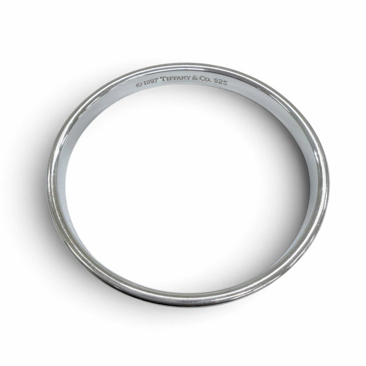 美品☆TIFFANY&amp;Co. ティファニー ティファニー 1837 ナロー バングル 925 アクセサリー シルバー 重量32.5g レディース