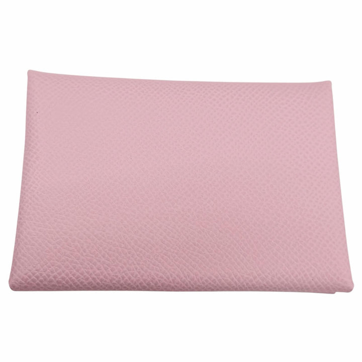未使用品☆HERMES エルメス カルヴィ デュオ ヴォーエプソン モーヴシルベストル シルバー金具 セリエ金具 コインケース K刻印 箱付き