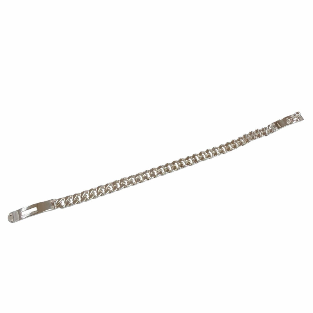 極美品☆HERMES エルメス 2025年製 25S368416 ケリーグルメット ブレスレット TPM AG925 LG シルバー イタリア製 重量19.5g 箱付き