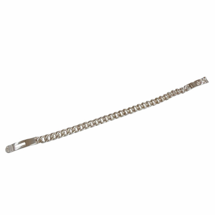 極美品☆HERMES エルメス 2025年製 25S368416 ケリーグルメット ブレスレット TPM AG925 LG シルバー イタリア製 重量19.5g 箱付き