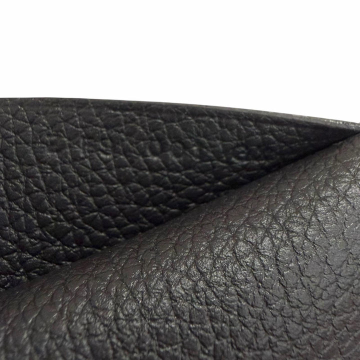 美品□HERMES エルメス EAジップ PM トゴ レザー 小物入れ 手帳カバー ブラック Z刻印 フランス製 メンズ レディース オススメ
