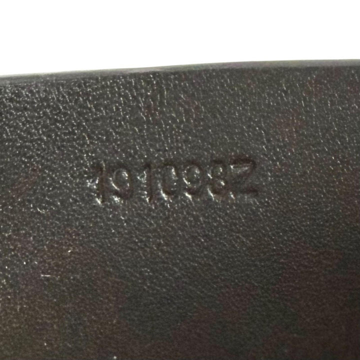 未使用品△HERMES エルメス 191098Z ティヴォリ レザー ケリーバックル アンクルストラップ エスパドリーユ ウェッジソール サンダル 36