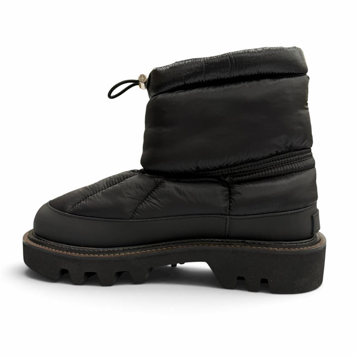 未使用品▼Sacai サカイ 23-03230M PADDED BOOTS ナイロン ドローコード付き ボア ブーツ ブラック 40 イタリア製 メンズ 箱・保存袋付き