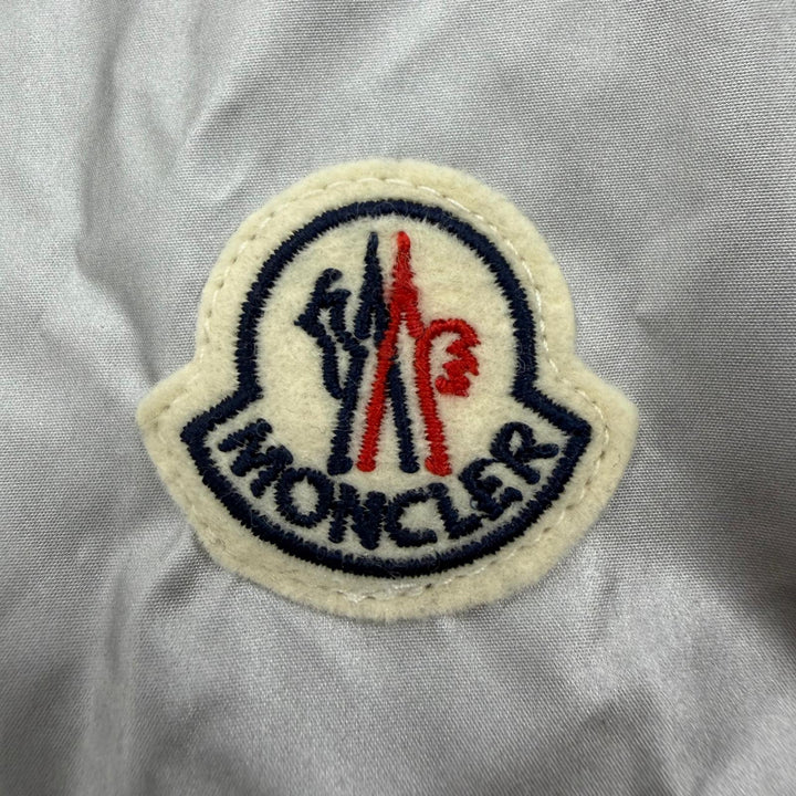 未使用品▼MONCLER モンクレール DONAN ロゴワッペン付 フーデッド リバーシブル マウンテンパーカー カーキ ブラック シルバー 3 正規品