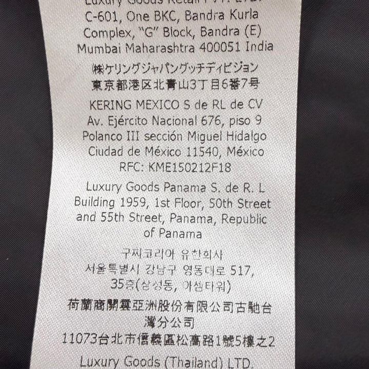 美品□GUCCI adidas グッチ アディダス 722262 ロゴ総柄 中綿入り ナイロンパーカー ブルゾン 黒 マルチカラー 46 イタリア製 正規品