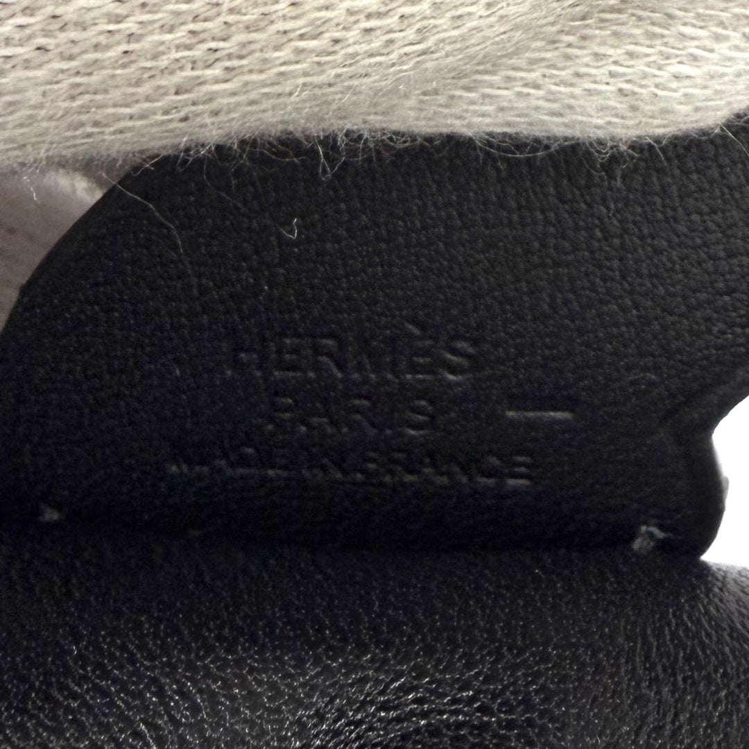 未使用品★HERMES エルメス ロデオペガサス タッチ PM ソーブラック アニョーミロ リザード バッグチャーム U刻印 フランス製 箱付き