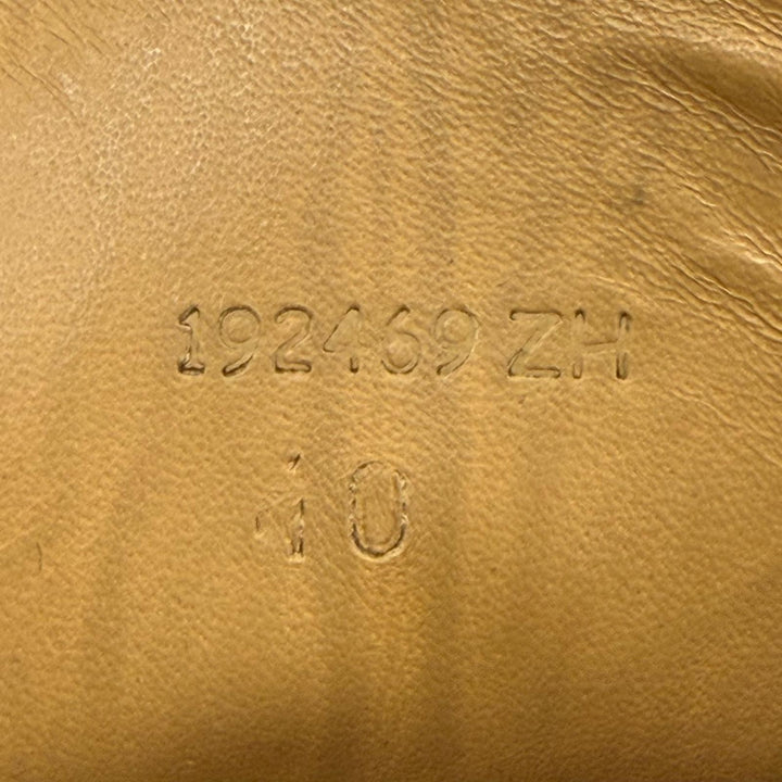 美品▼HERMES エルメス BOTTILLONS レザー Uチップ パーフォレーション レースアップ ブーツ ブラック 40 イタリア製 メンズ