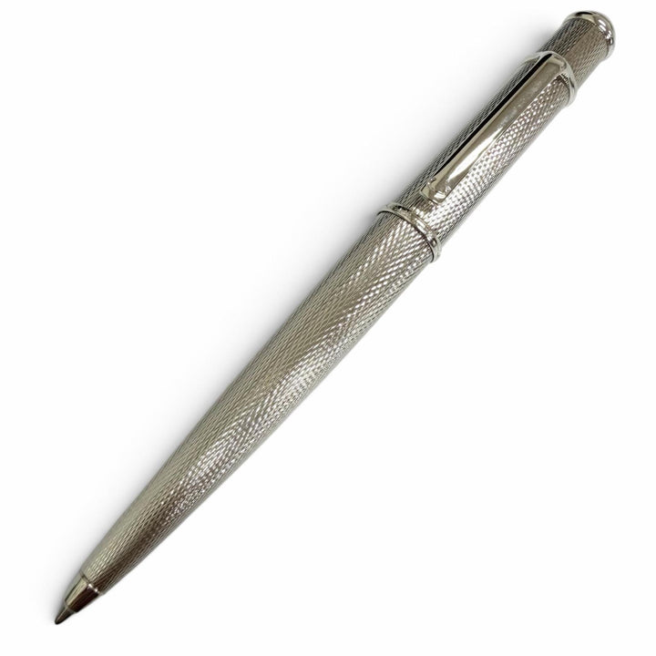 極美品□Cartier カルティエ ディアボロ ドゥ カルティエ ブルージェムストーン ボールペン シルバー フランス製 メンズ 筆記確認済み