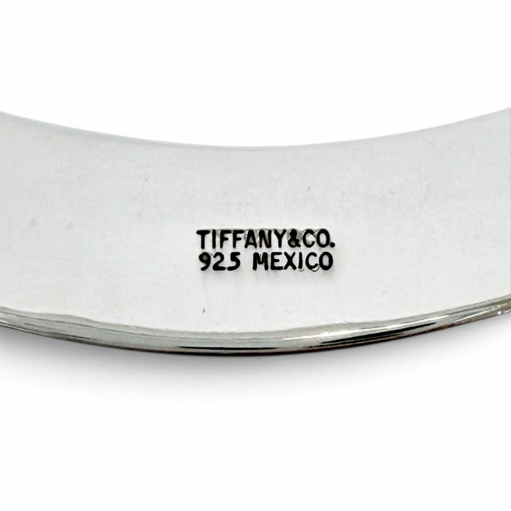 美品△TIFFANY&amp;Co. ティファニー ヴィンテージ オメガ チョーカー 925 ネックカフ アクセサリー メキシコ製 シルバー 重量42.1g レディース