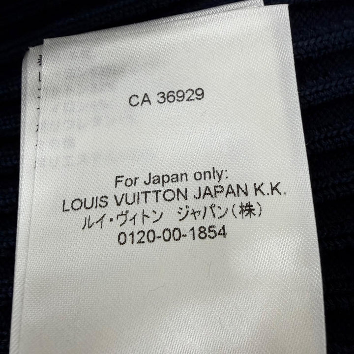 未使用品☆LOUIS VUITTON ルイヴィトン 25SS マーメイドシルエット ニット ロング丈 タイトスカート ネイビー L イタリア製 正規品