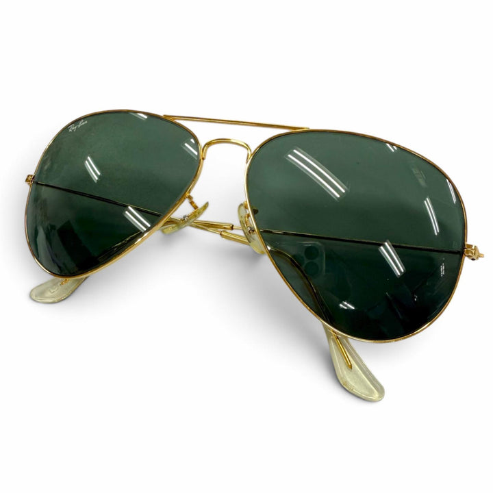 美品▼Ray-Ban レイバン ヴィンテージ L2846 アビエーター B&amp;L ボシュロム ティアドロップ ツーブリッジ アイウェア サングラス 6214