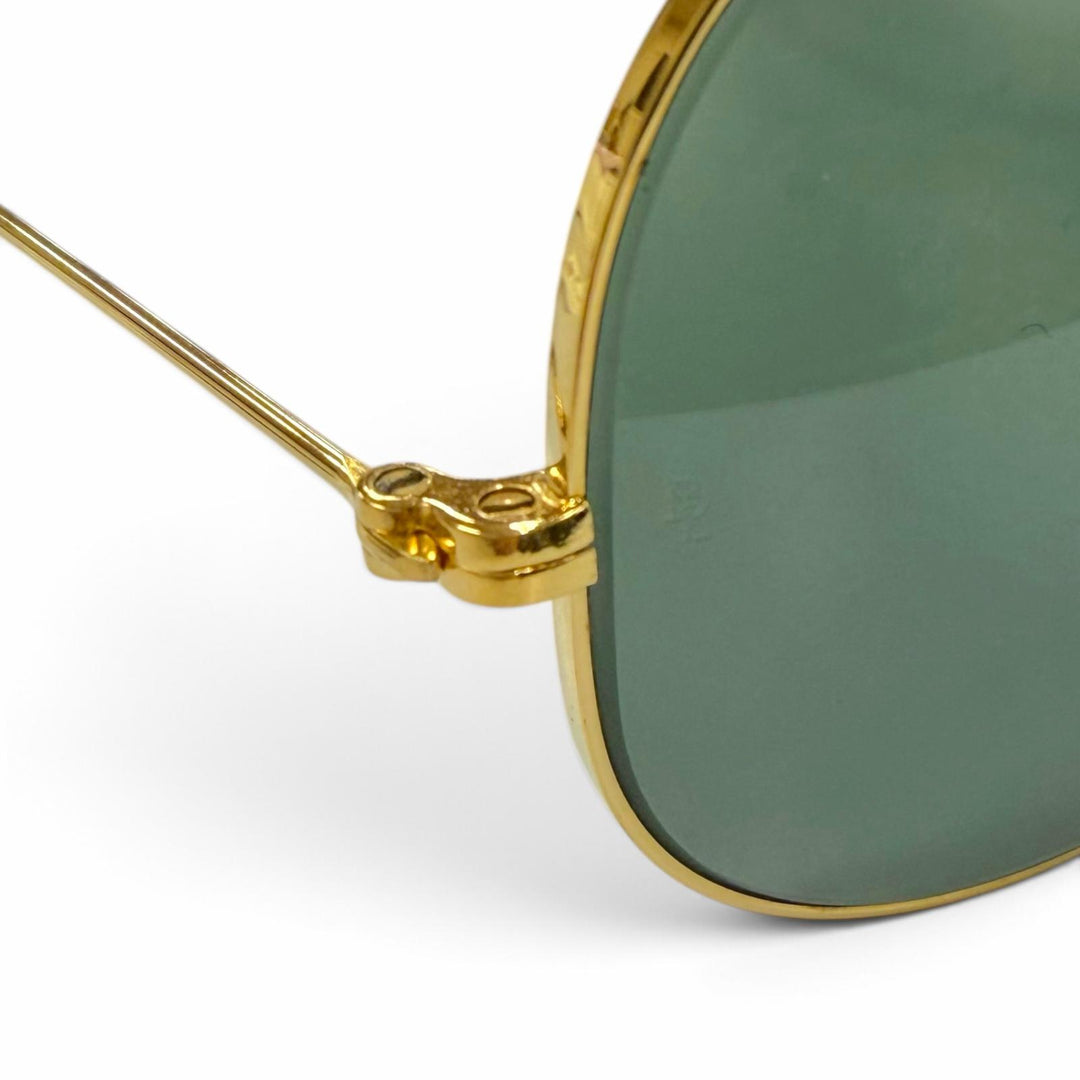 美品▼Ray-Ban レイバン ヴィンテージ L2846 アビエーター B&amp;L ボシュロム ティアドロップ ツーブリッジ アイウェア サングラス 6214