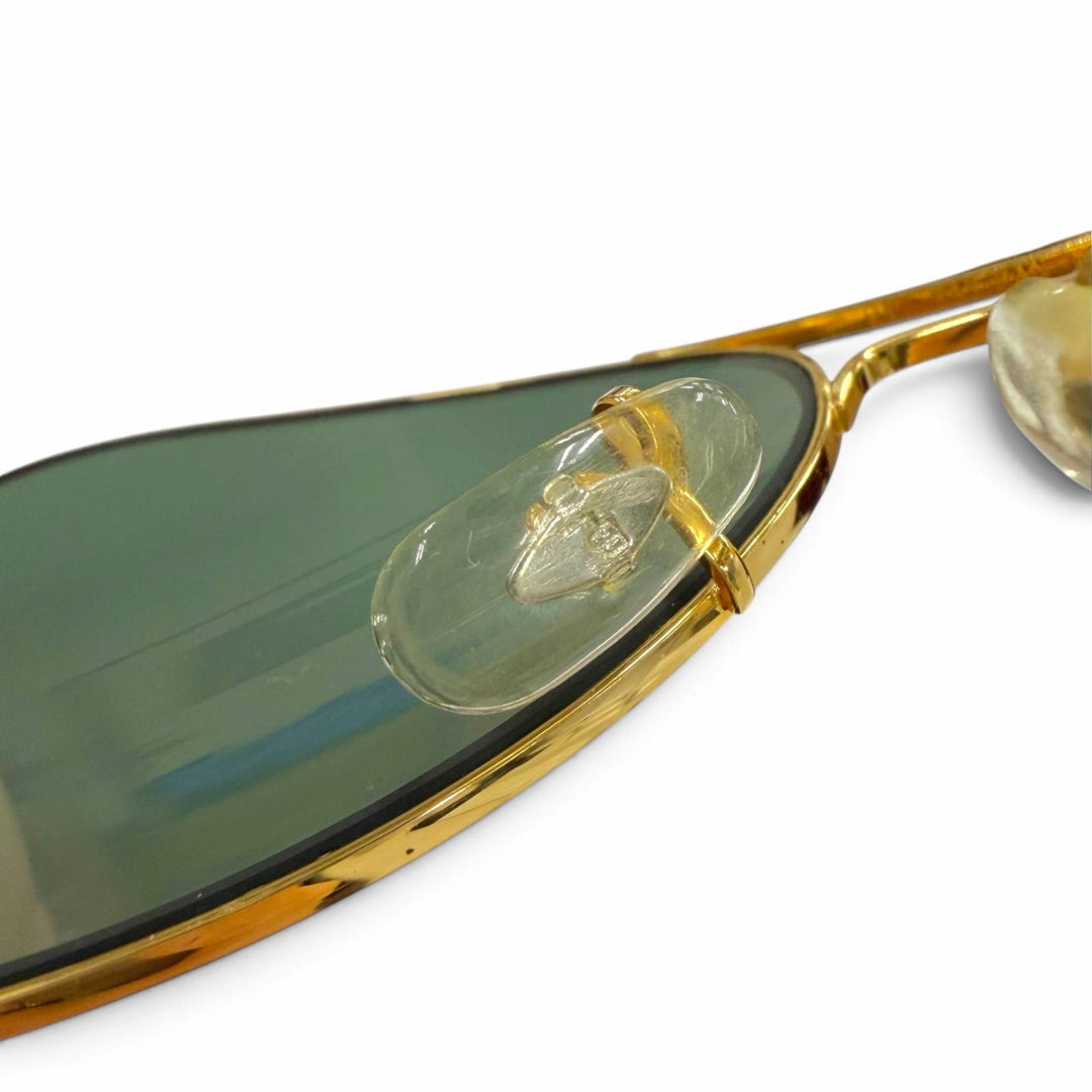 美品▼Ray-Ban レイバン ヴィンテージ L2846 アビエーター B&amp;L ボシュロム ティアドロップ ツーブリッジ アイウェア サングラス 6214