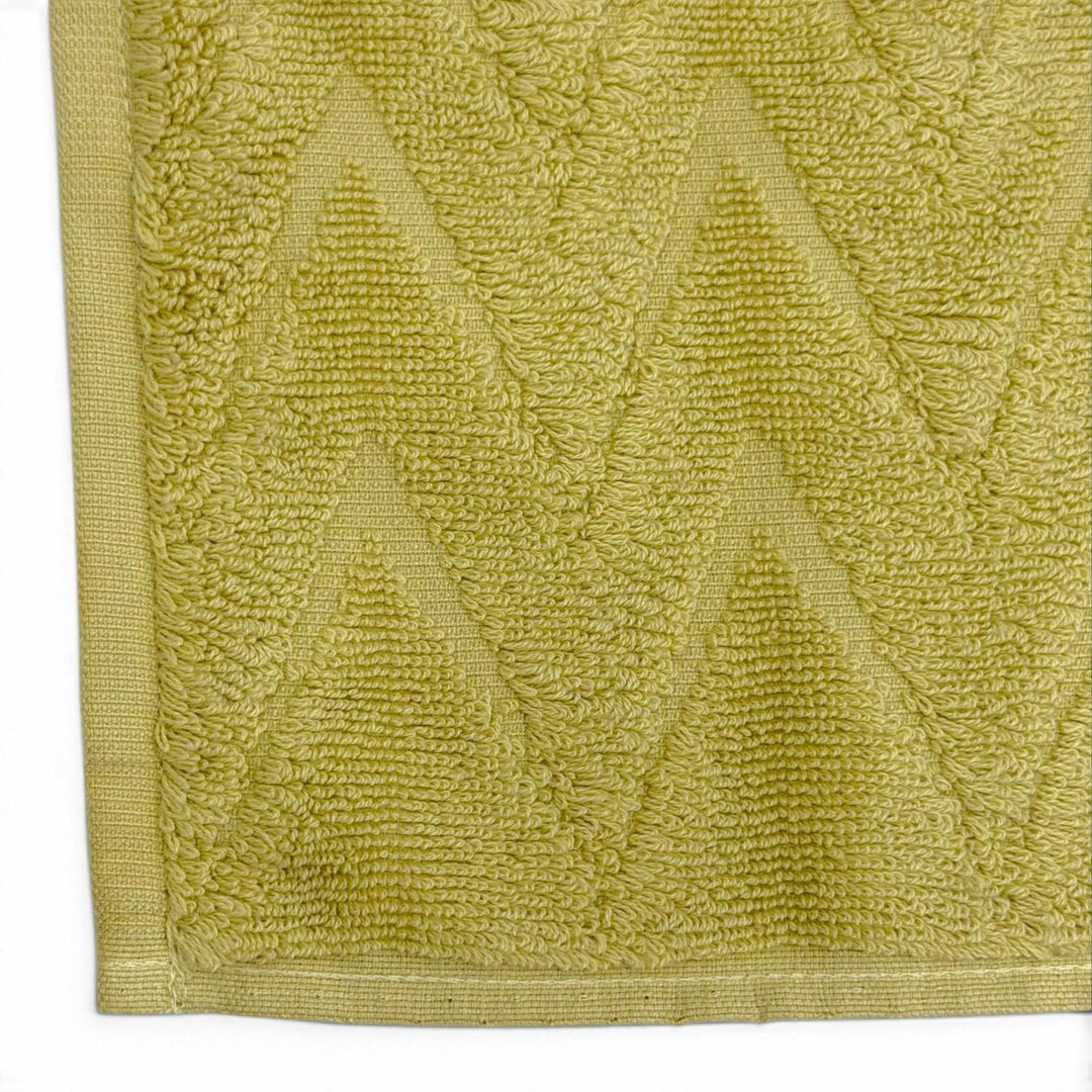 未使用品△HERMES エルメス 101622M SERVIETTE INVITE SWING コットン JAUNE SOUFRE バスタオル フェイスタオル ハンドタオル 3枚セット