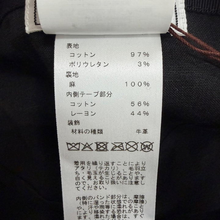 未使用品□HERMES エルメス キャスケット マイルス ジャクロンH グリ・エレファン セリエボタン キャップ 59 イタリア製 正規品 メンズ