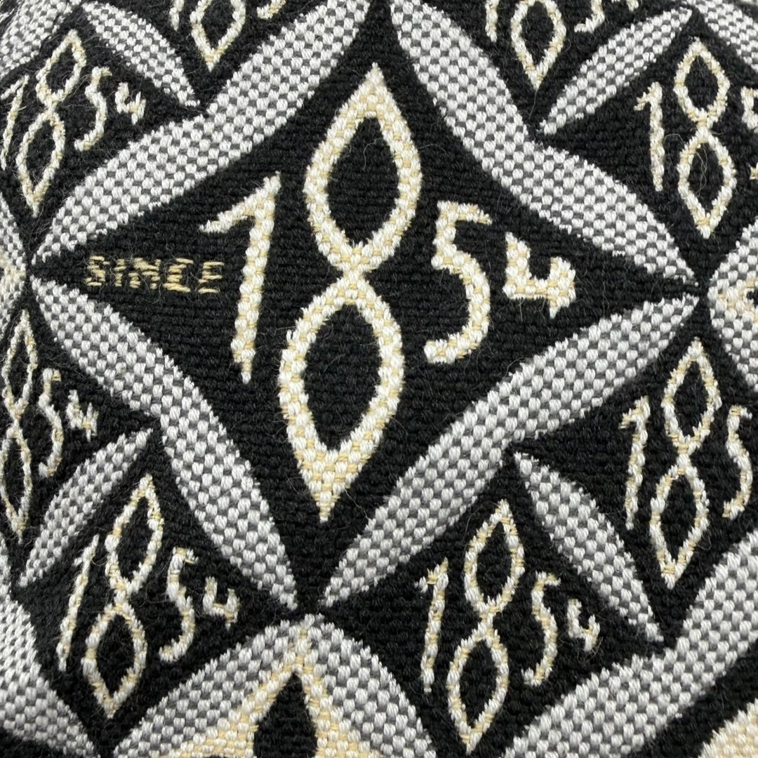美品▼LOUIS VUITTON ルイヴィトン MP2900 モノグラム フラワー 1854 ラムレザー使い 帽子 キャップ ブラック系 M 伊製 正規品 メンズ