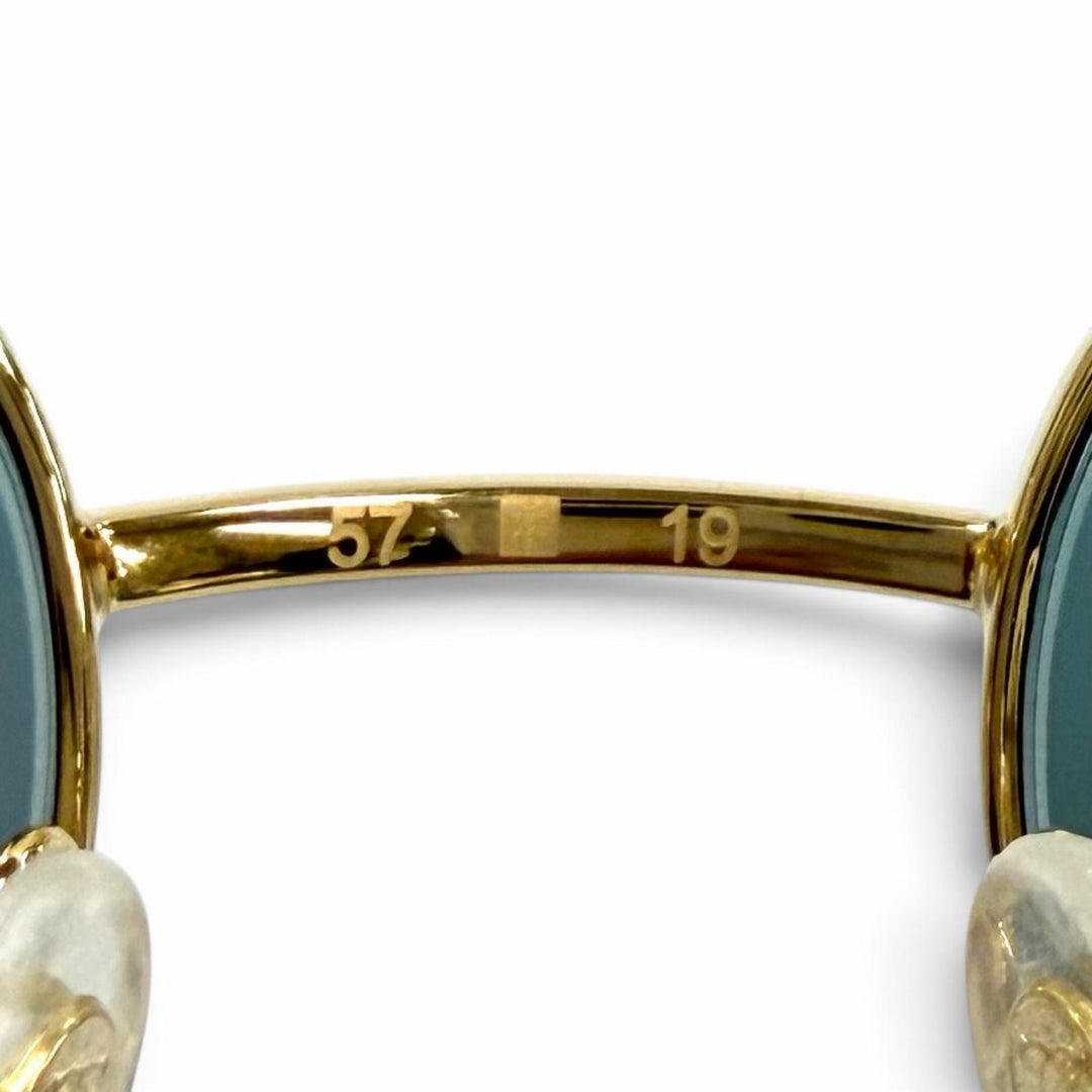 未使用品★Cartier カルティエ CT0155S パンテール ドゥ カルティエ サングラス 2Cデコール キャッツアイ ゴールド 57□19 140 箱付き
